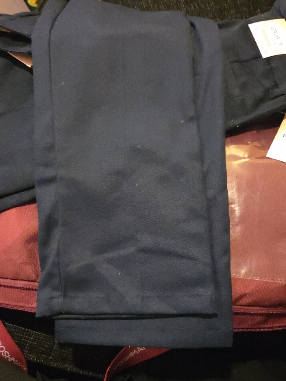 Galaxy By Harvic 2 Pairs Of School Uniform Girl’s Navy Pants - Size 14 - Picture 4 of 4